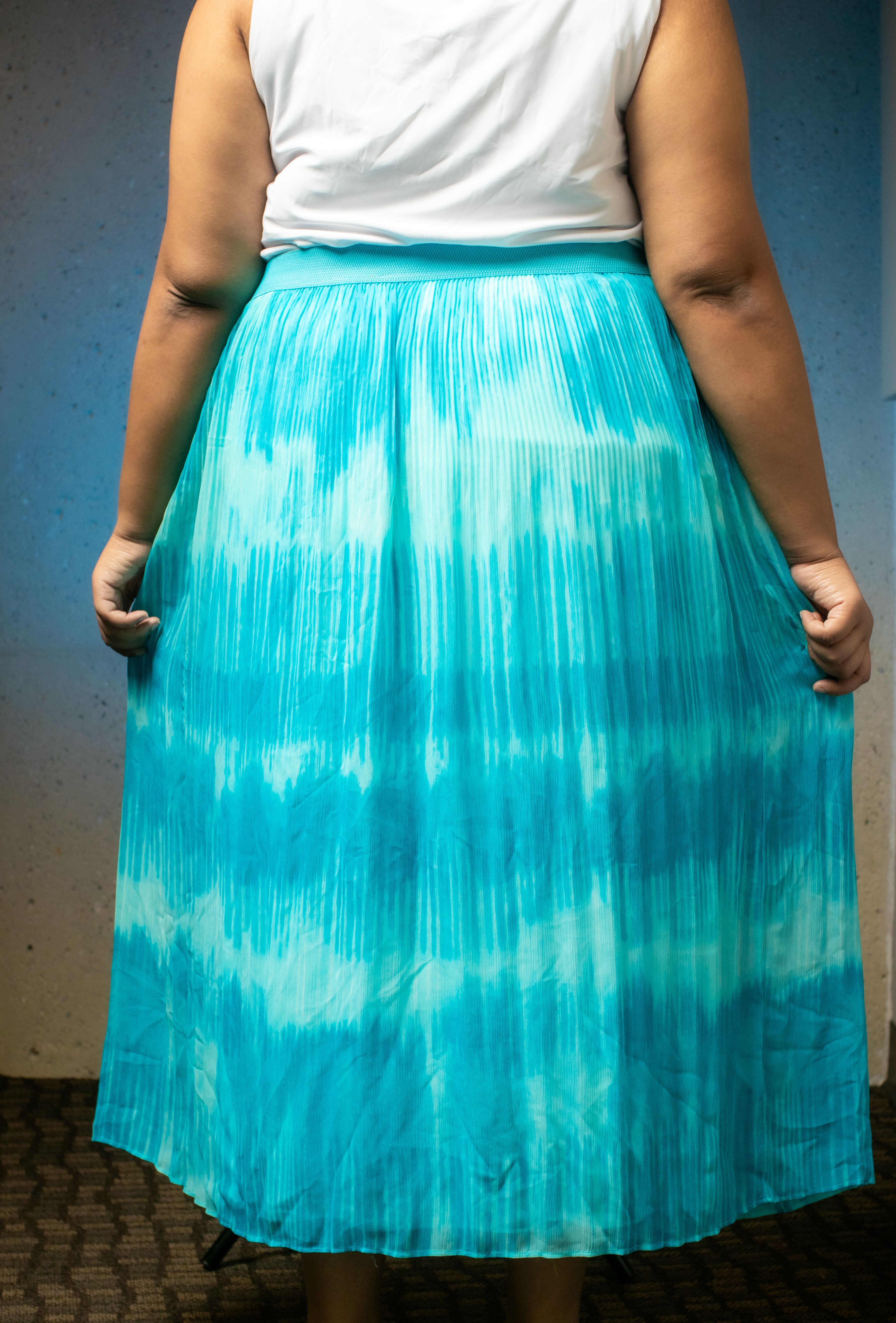 Ocean Blue Skirt