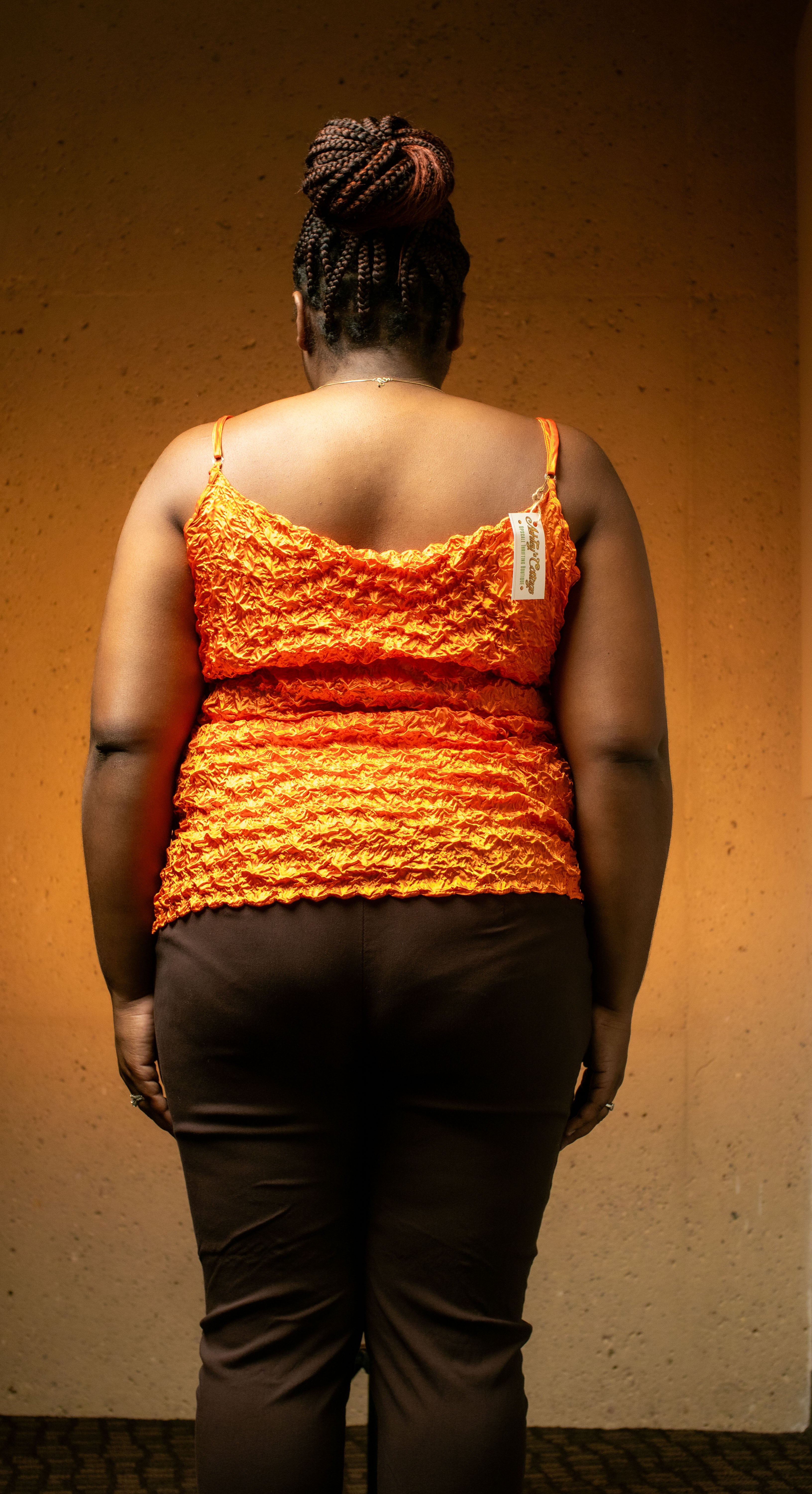 Bubbly Orange Shirt